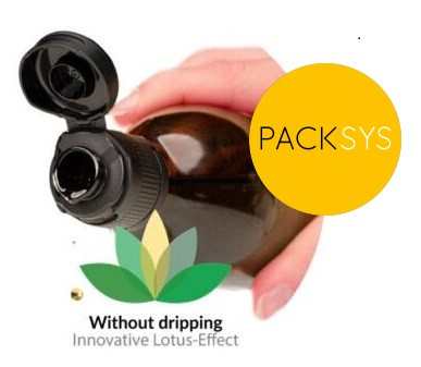 Lotus Effect Oil Bottle Packsys