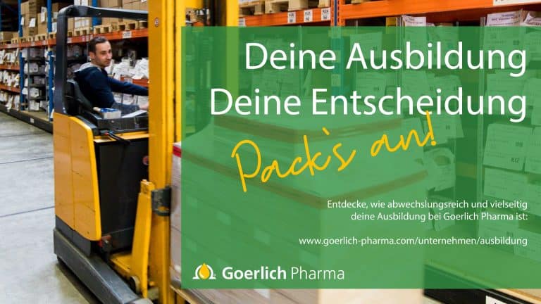 Deine Ausbildung deine Entscheidung | Goerlich Pharma