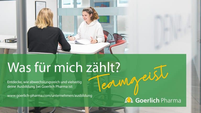 Ausbildung bei Goerlich Pharma