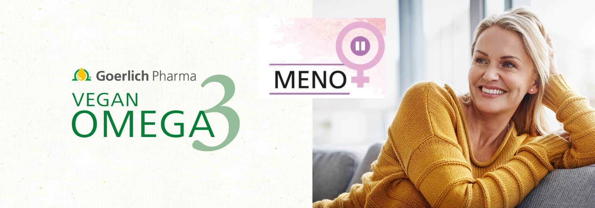 Veganes Omega-3 Algenöl Meno | Goerlich Pharma