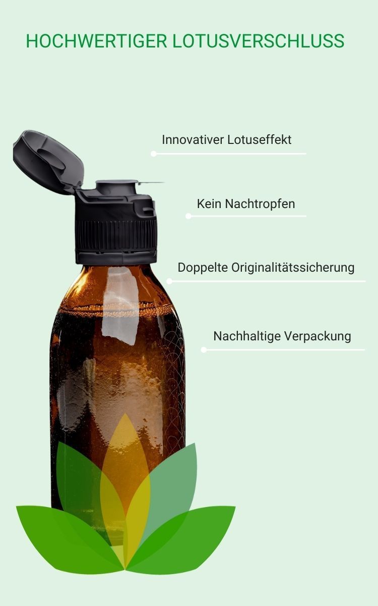 Flasche Lotuseffekt | Goerlich Pharma