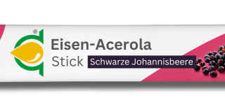 Eisen-Acerola Stick schwarze Johannisbeere | Goerlich Pharma