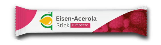 Eisen-Acerola Stick Himbeere | Goerlich Pharma